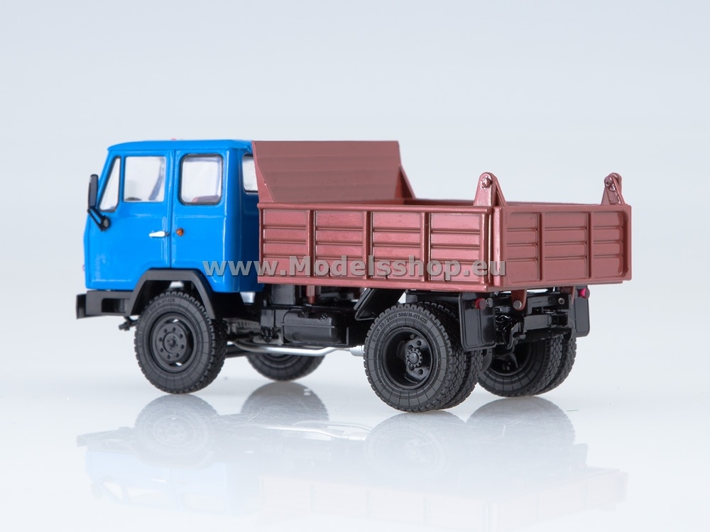 KAZ-MMZ-4502 dump truck /blue-brown/