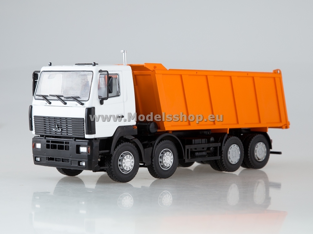 AI1170 MAZ-6516 8x4 dump truck /white-orange/
