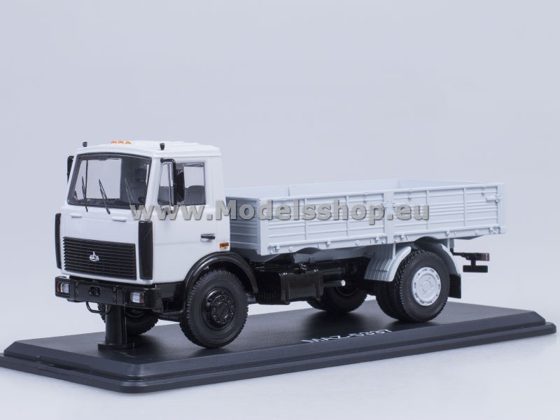 SSM1175 MAZ-5337 flatbed truck /grey/