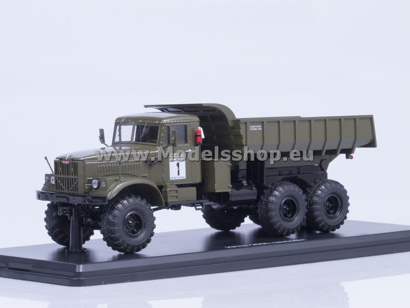 SSM1181 KRAZ-255B dumper truck /khaki/