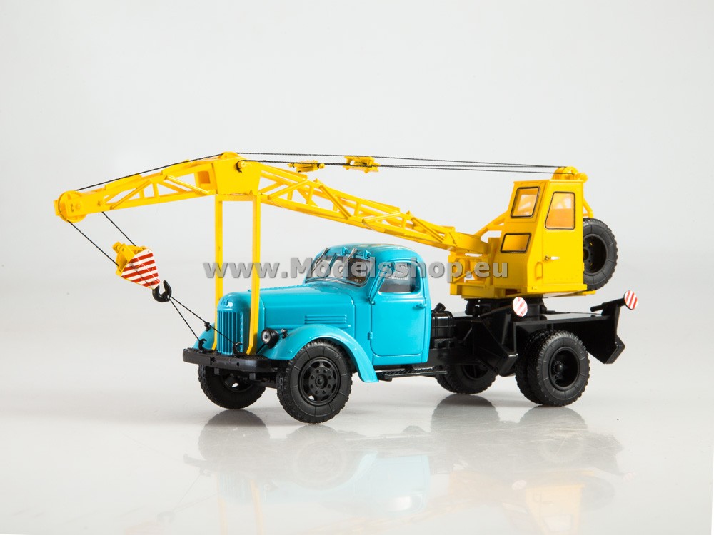 AI1197 Truck-crane LAZ-690 (ZIL-164) /blue-yellow/