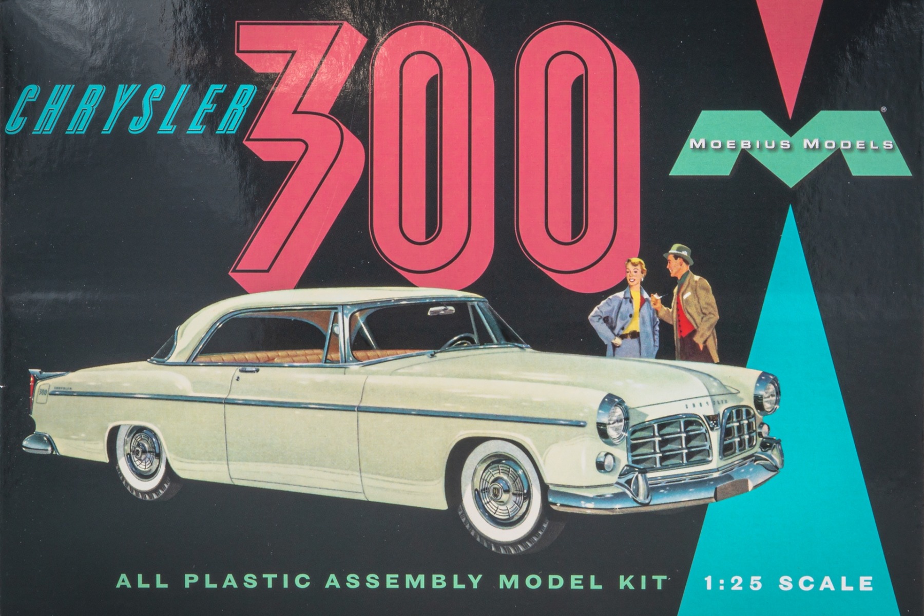 Moebius 1201 Chrysler 300, 1955, model kit