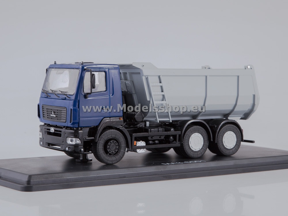 SSM1206 MAZ-6501 U-shape dumper truck /dark blue-grey/