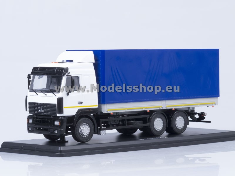 SSM1217 MAZ-6312 Flatbed truck with tent