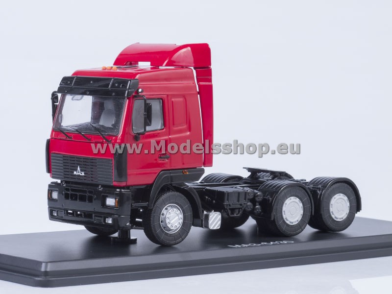 SSM1219 MAZ-6430 tractor truck /dark red/