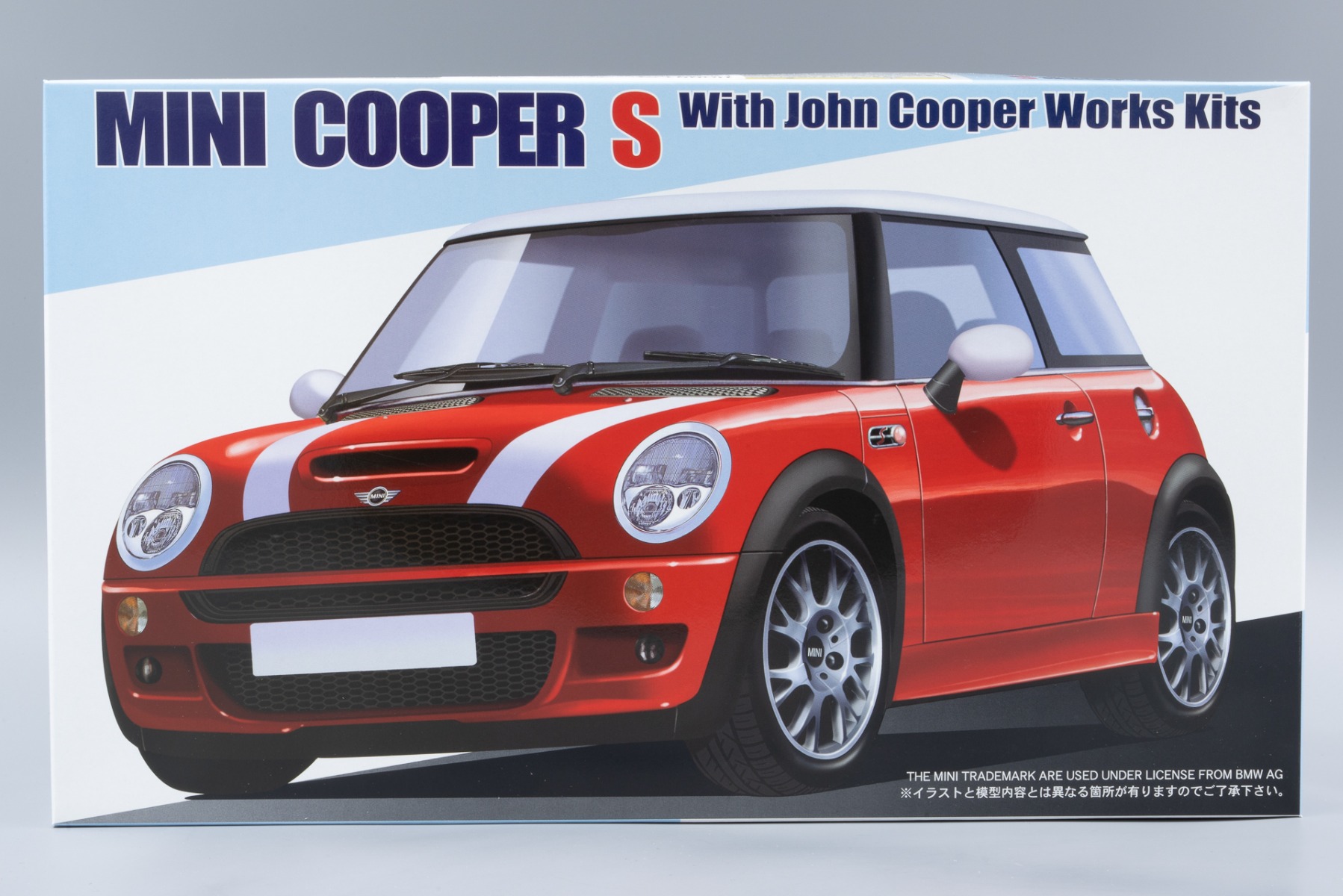 Fujimi FU12253 Mini Cooper S with John Cooper Works Kits, model kit