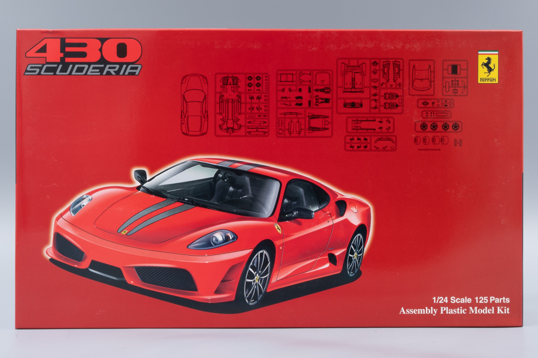 Fujimi FU12336 Ferrari 430 Scuderia, model kit