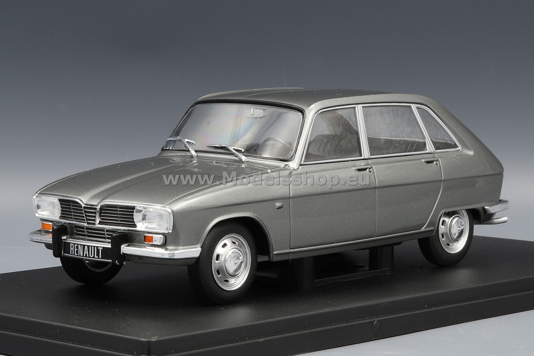 WhiteBox WB124047 Renault 16, 1965 /grey metallic/