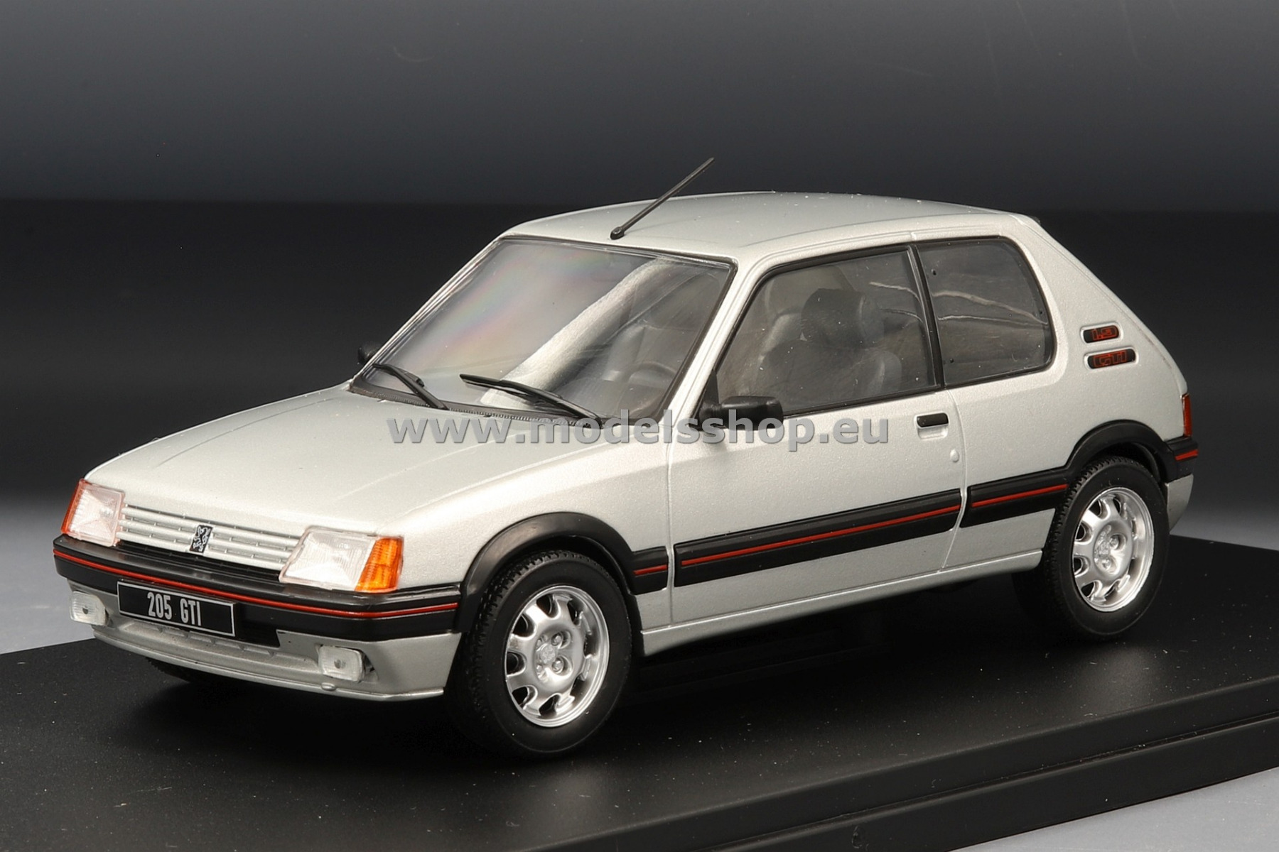 Peugeot 205 1.9 GTI, 1988 /silver/