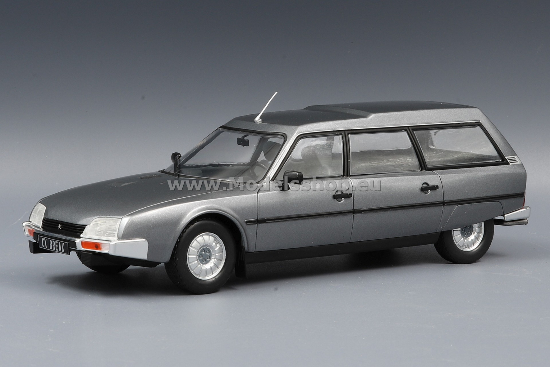 WhiteBox WB124067 Citroen CX Break, 1981 /grey - metallic/