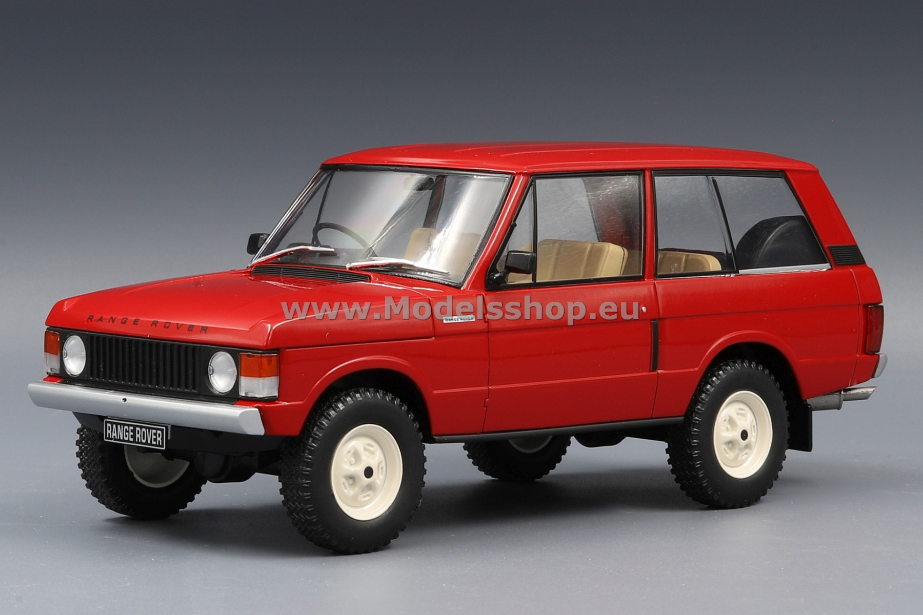 Land Rover Range Rover, RHD, 1970 /red/