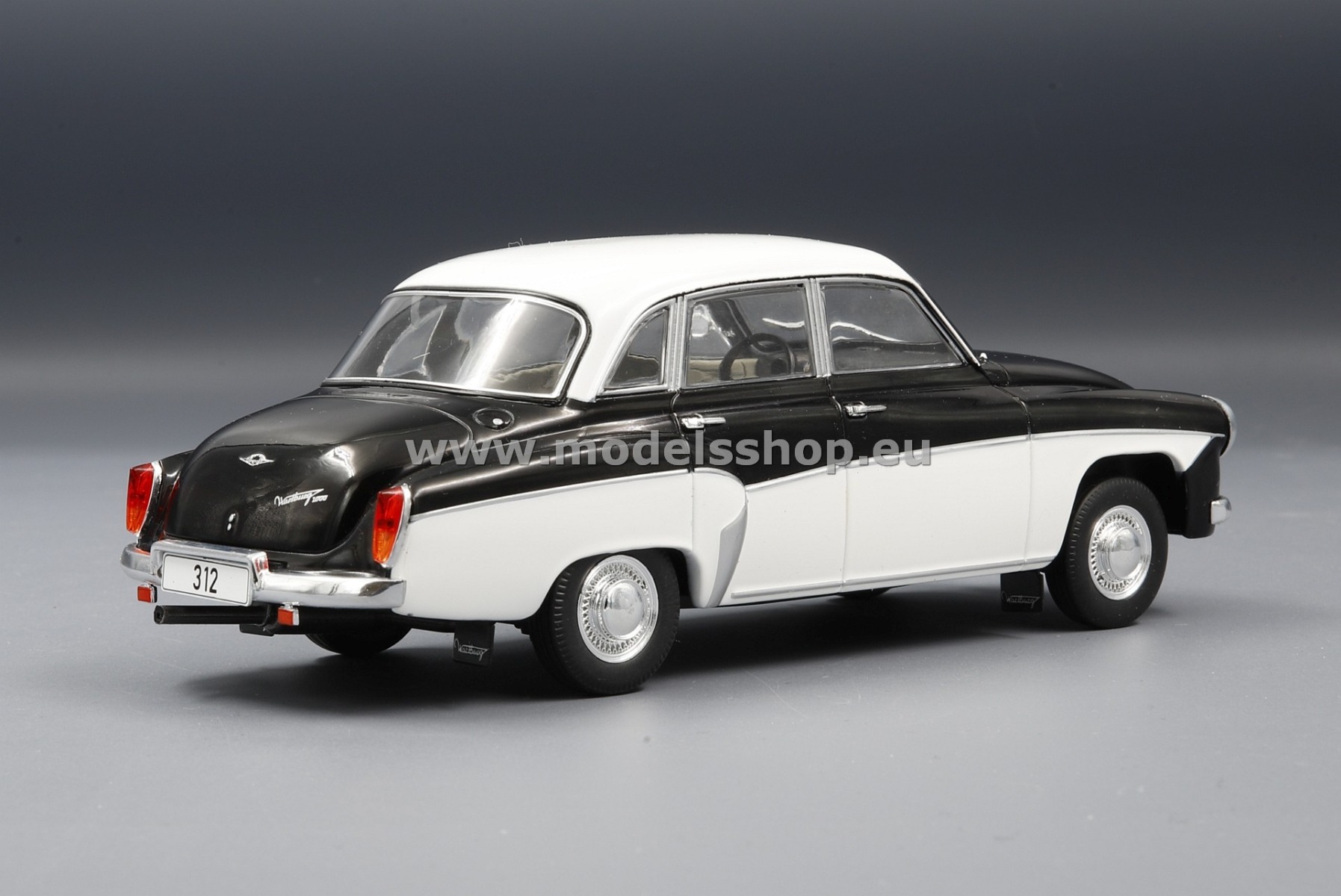 Minichamps 1/43 - Wartburg A312 Coupe Grey White | eBay