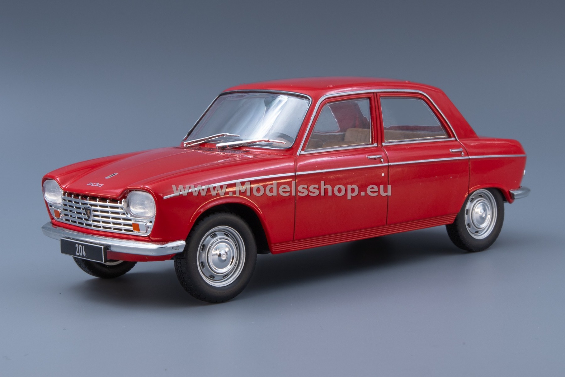 WhiteBox WB124181 Peugeot 204, 1968 /red/