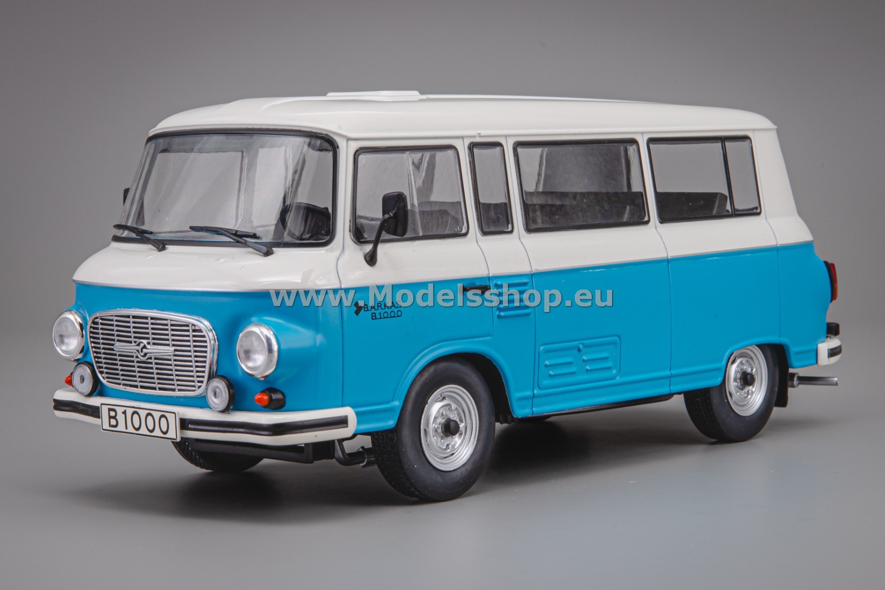 WB124253 Barkas B 1000 Minibus, 1970 /light blue - white/
