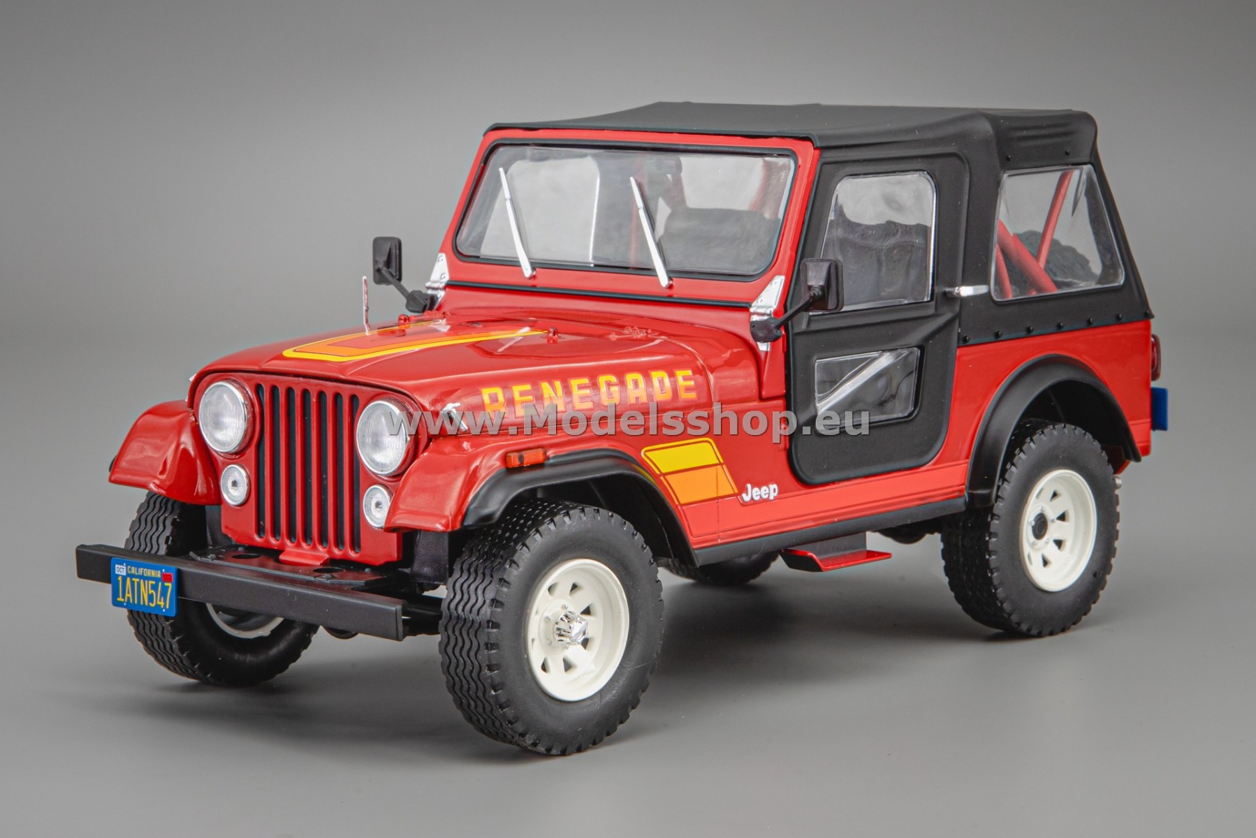WhiteBox WB124267 Jeep CJ-7 Renegade, 1980 /red/