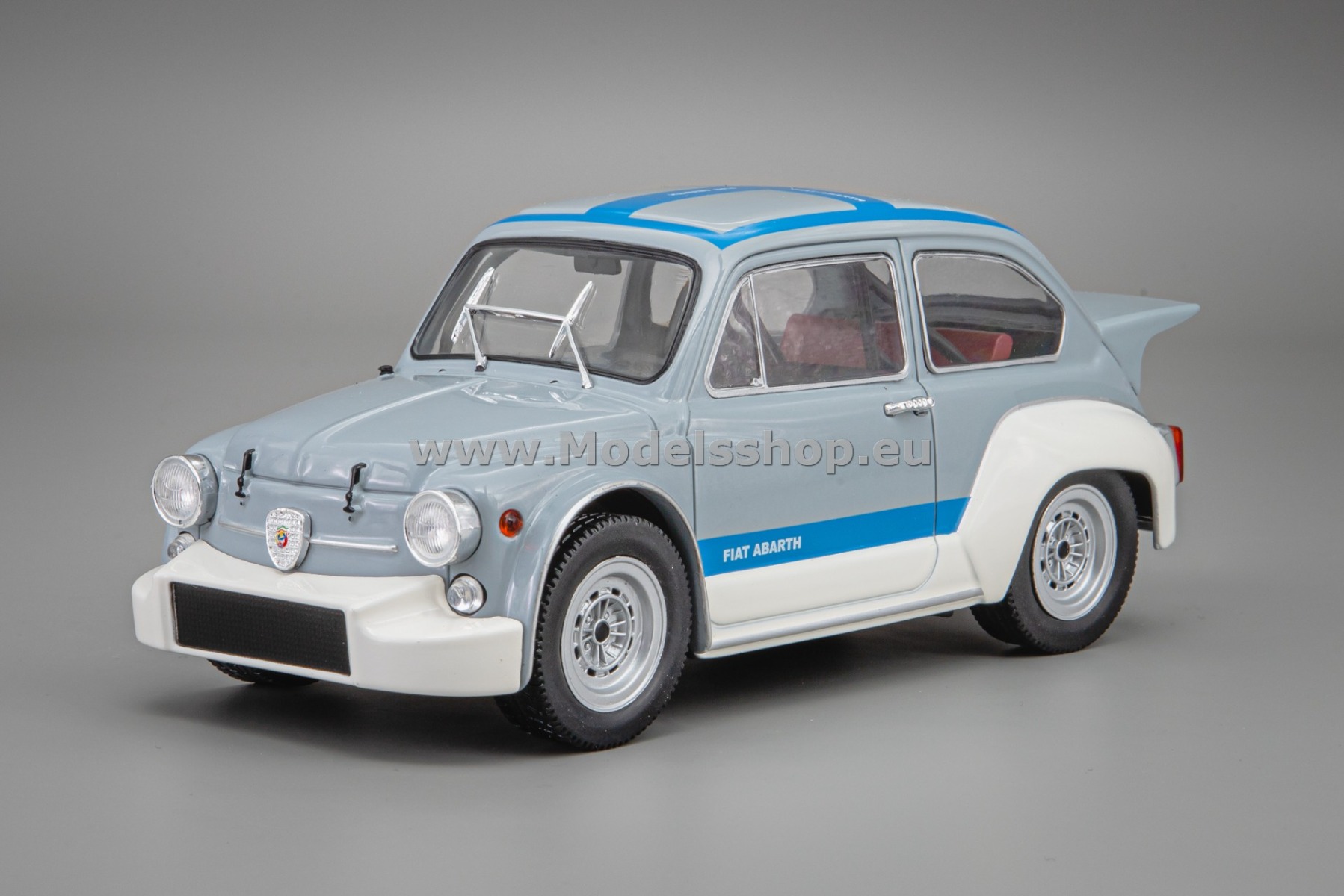 WhiteBox WB124268 Fiat Abarth 1000 Gr.2, 1970 /grey - blue/