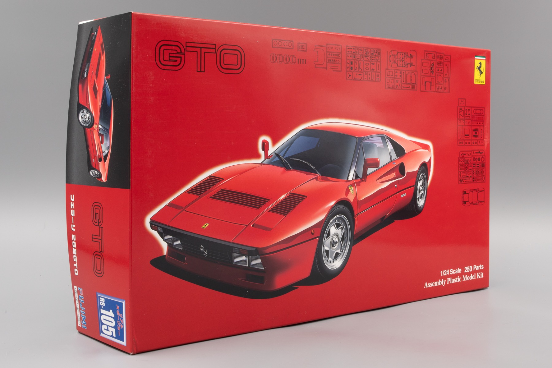 Fujimi FU12627 Ferrari 288 GTO, model kit