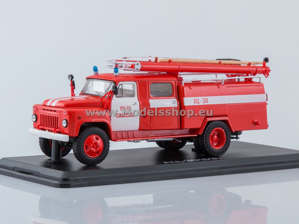 SSM1265 Fire Truck AC-30(53A)-106A (GAZ-53A), Spasskoe