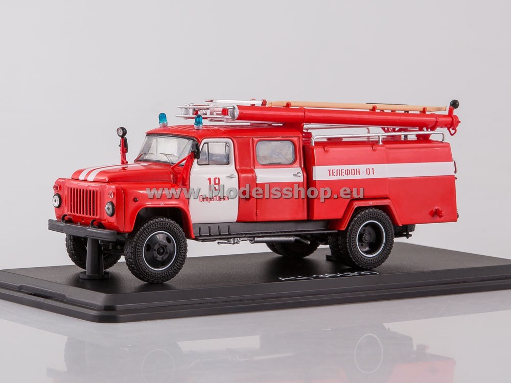 SSM1267 Fire Truck AC-30(53-12)-106V (GAZ-53), Fire unit No.19