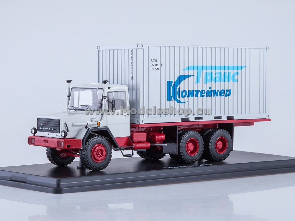 SSM1288 Magirus-Deutz 290D container truck /grey/