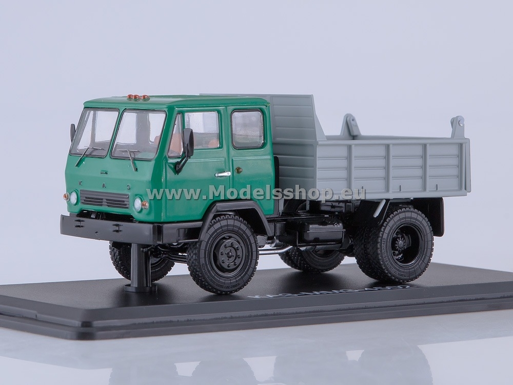 SSM1293 KAZ MMZ-4502 dump truck /green-grey/