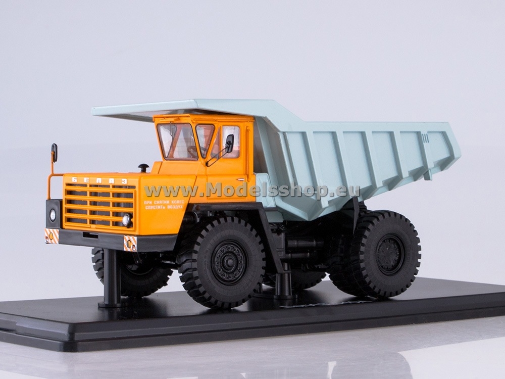 SSM1312 BELAZ-540A quarry dump truck /orange-grey/
