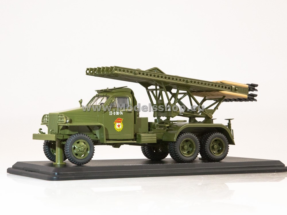 SSM1378 Studebaker US6 U3 with rocket launcher BM-13 „Katjusha”