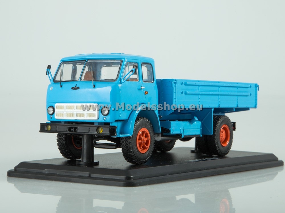 SSM1418 MAZ-500A flatbed truck /blue/