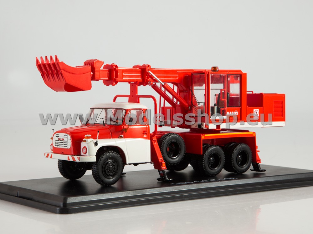 Truck with excavator UDS-110 (Tatra-148) fire department / Hasici