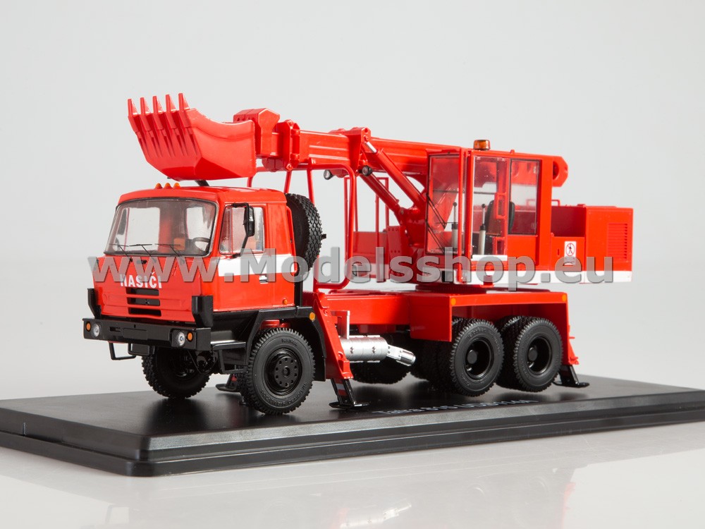 Truck with excavator UDS-114A (Tatra-815) fire department / Hasici