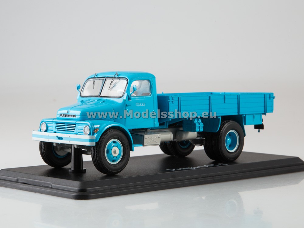 SSM1425 Praga S5T-3 flatbed truck /light blue/