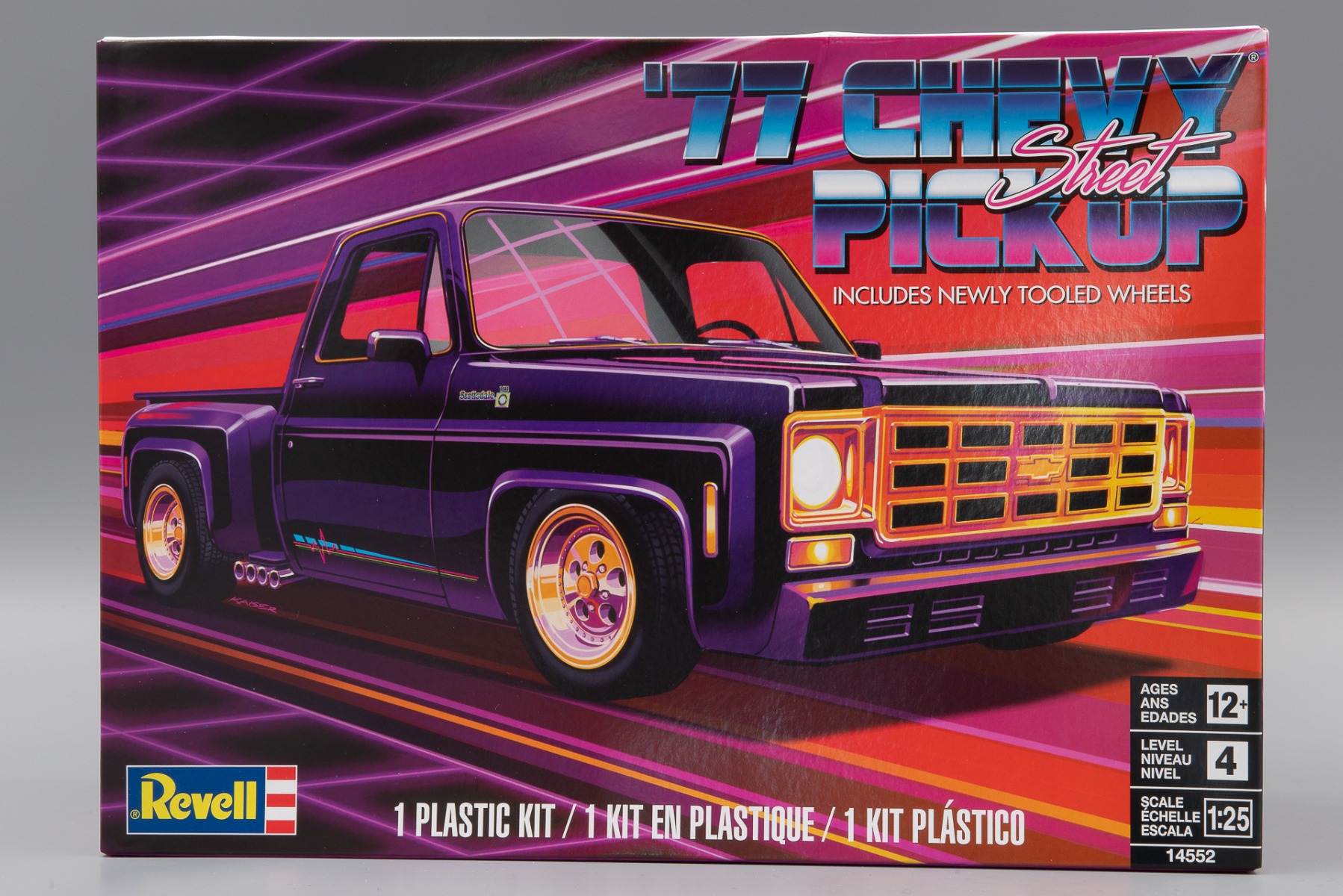 Revell RE14552 Chevy Squarebody (C/K) Street Pickup , 1977, model kit