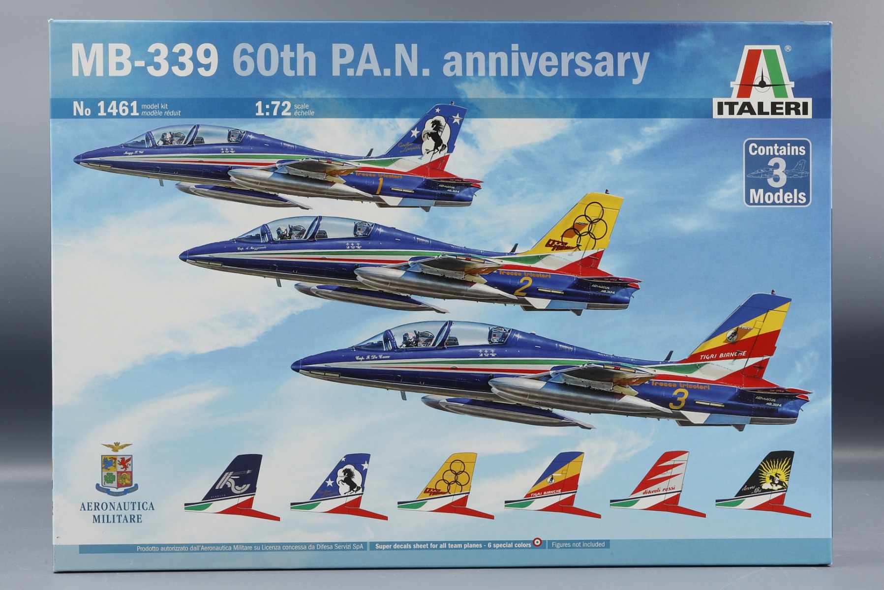 Italeri IT1461 MB 339 P.A.N. 60th anniversary, model kit