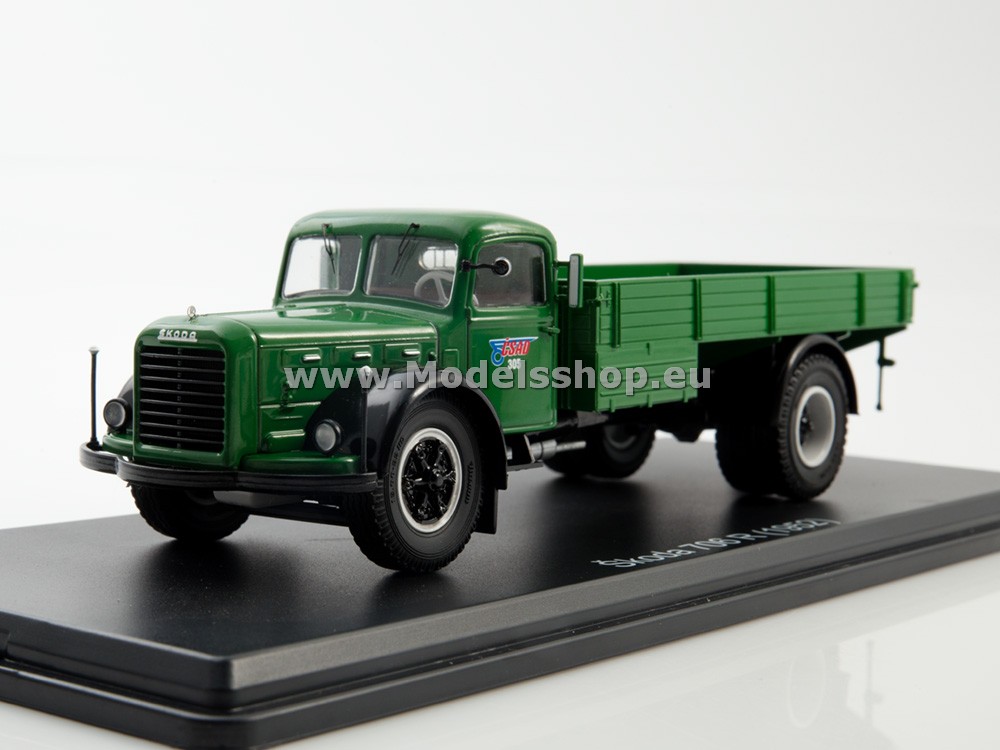 SSM1462 Skoda 706R flatbed truck, 1952 CSAD /dark green/