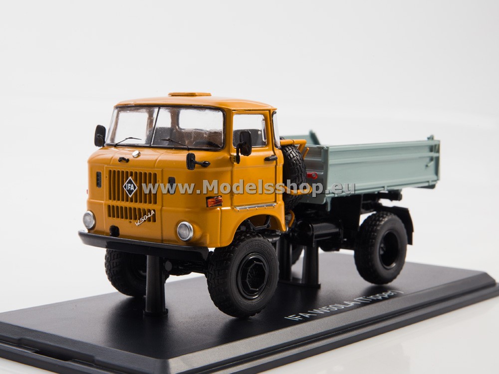SSM1468 IFA W50LA 4x4 dump truck /orange-grey/