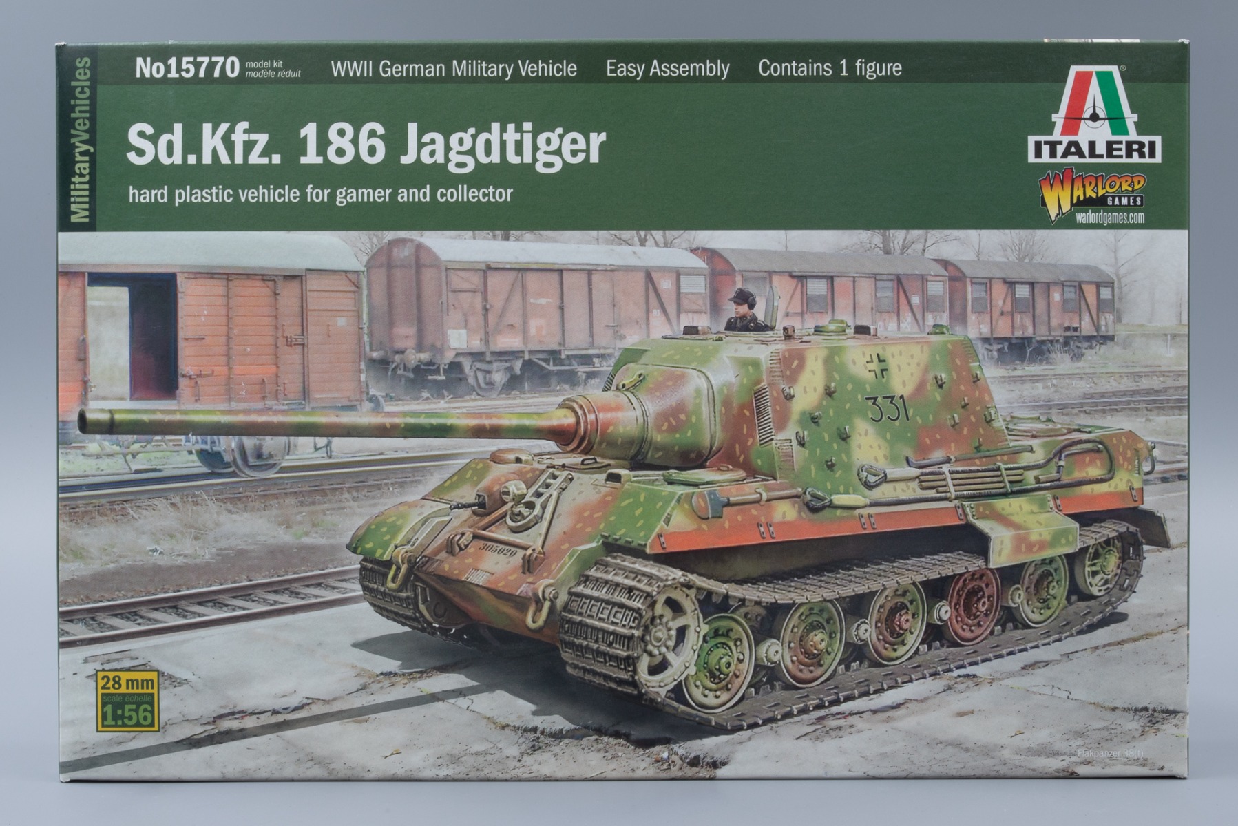 Italeri IT15770 Sd.Kfz. 186 Jagdtiger, model kit