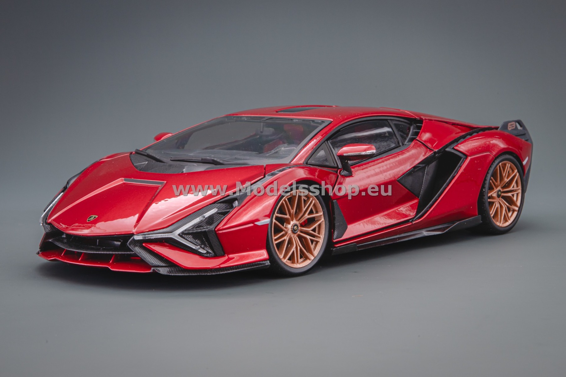 Bburago Lamborghini Sian FKP 37, 2019 /red - metallic/