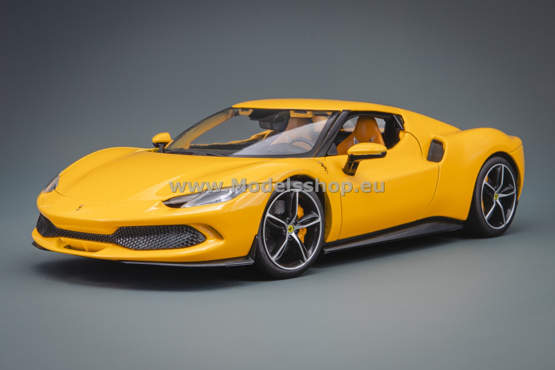 Bburago Ferrari 296 GTB, 2023 /yellow/ 18-16018