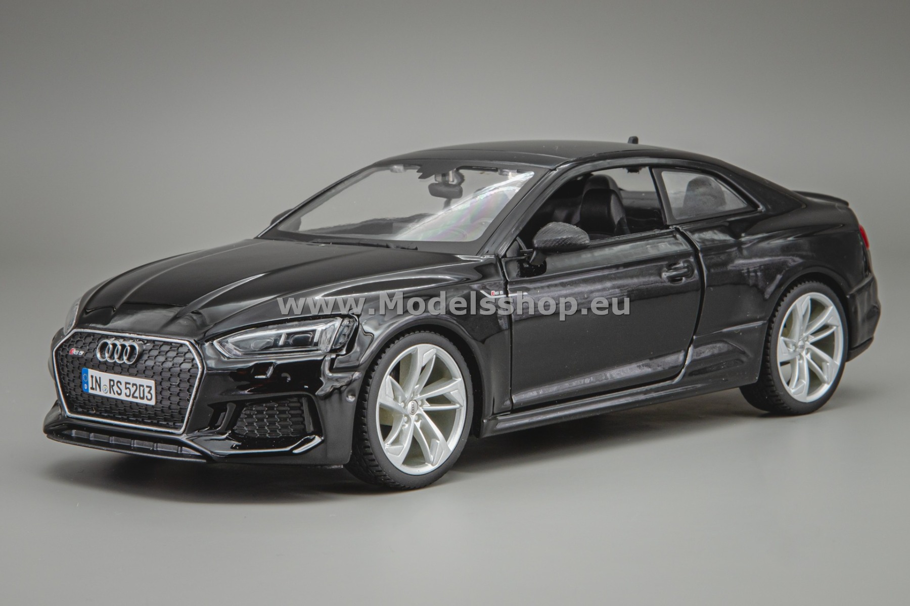 Bburago Audi RS 5 Coupe, 2019 /black/ 18-21090