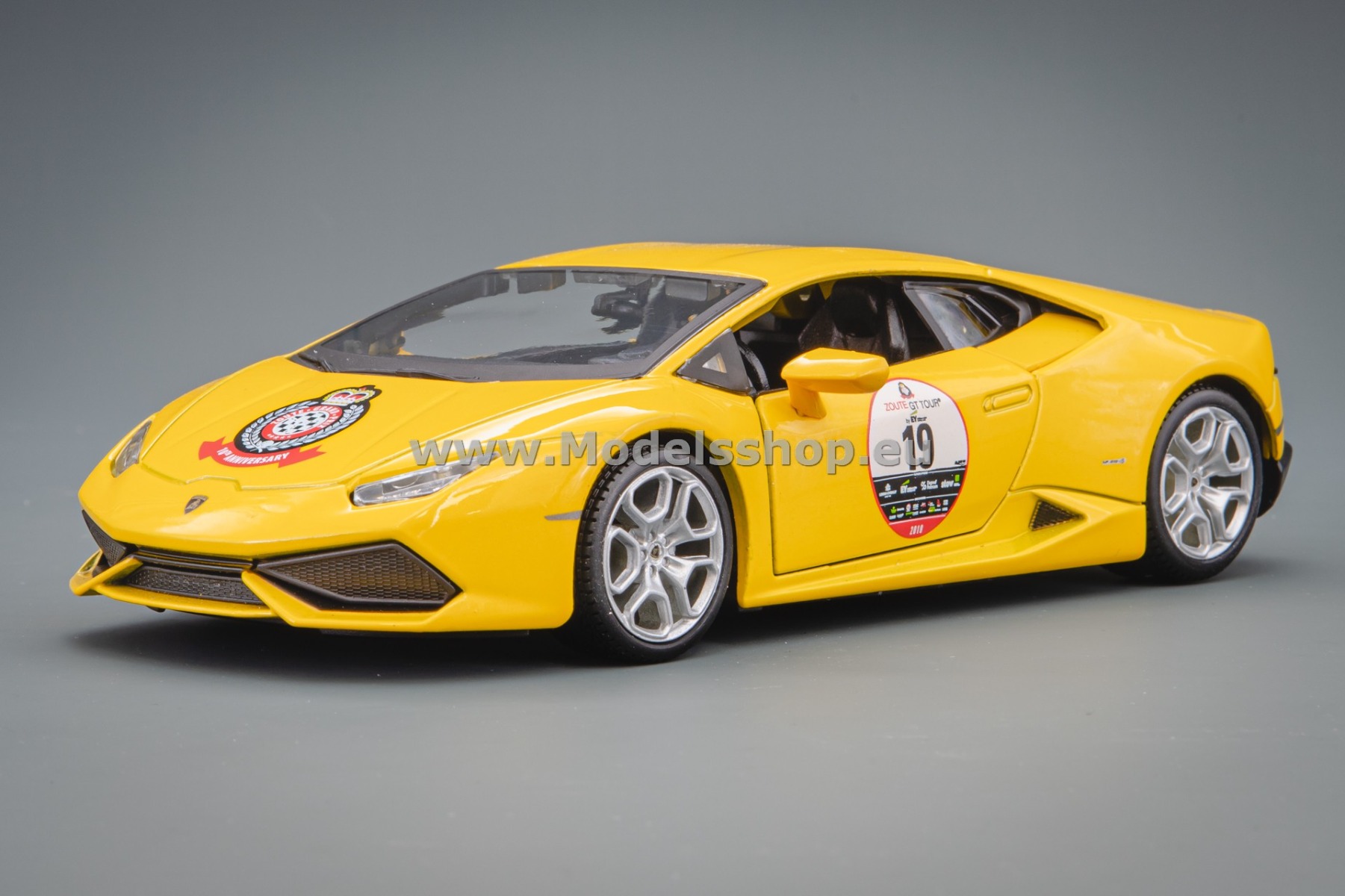 Bburago Lamborghini Huracan Performante, Zoute Grand Prix 2019 /yellow/
