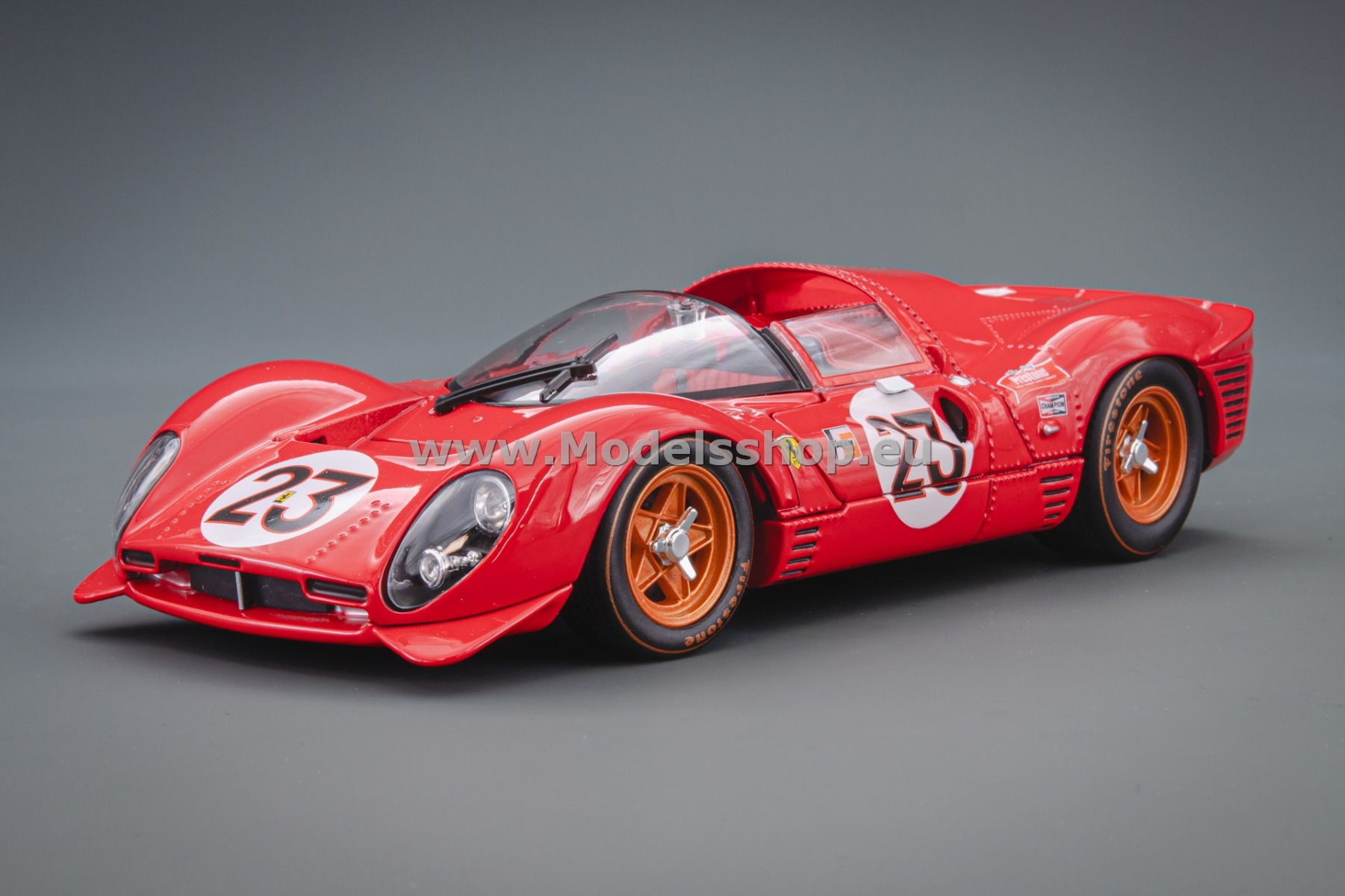 Bburago Ferrari 330 P4, No.23, 24h Daytona, 1967, L.Bandini - C.Amon