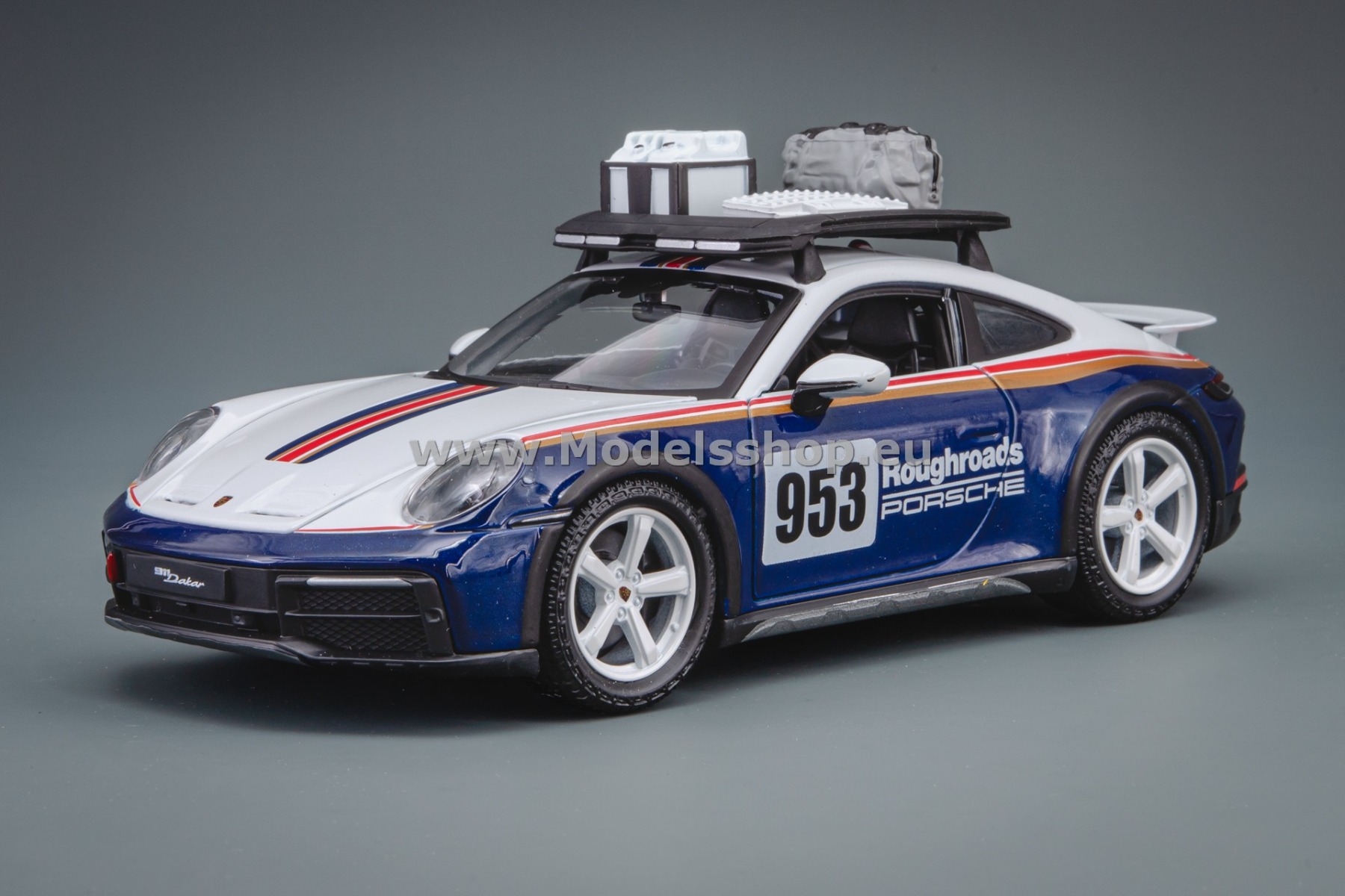 Bburago Porsche 911 (992) Dakar, 2023