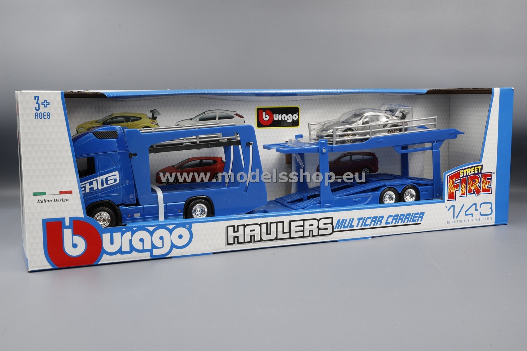 Volvo FH16 GL 750 XXL, Car transporter including PoRSche 911