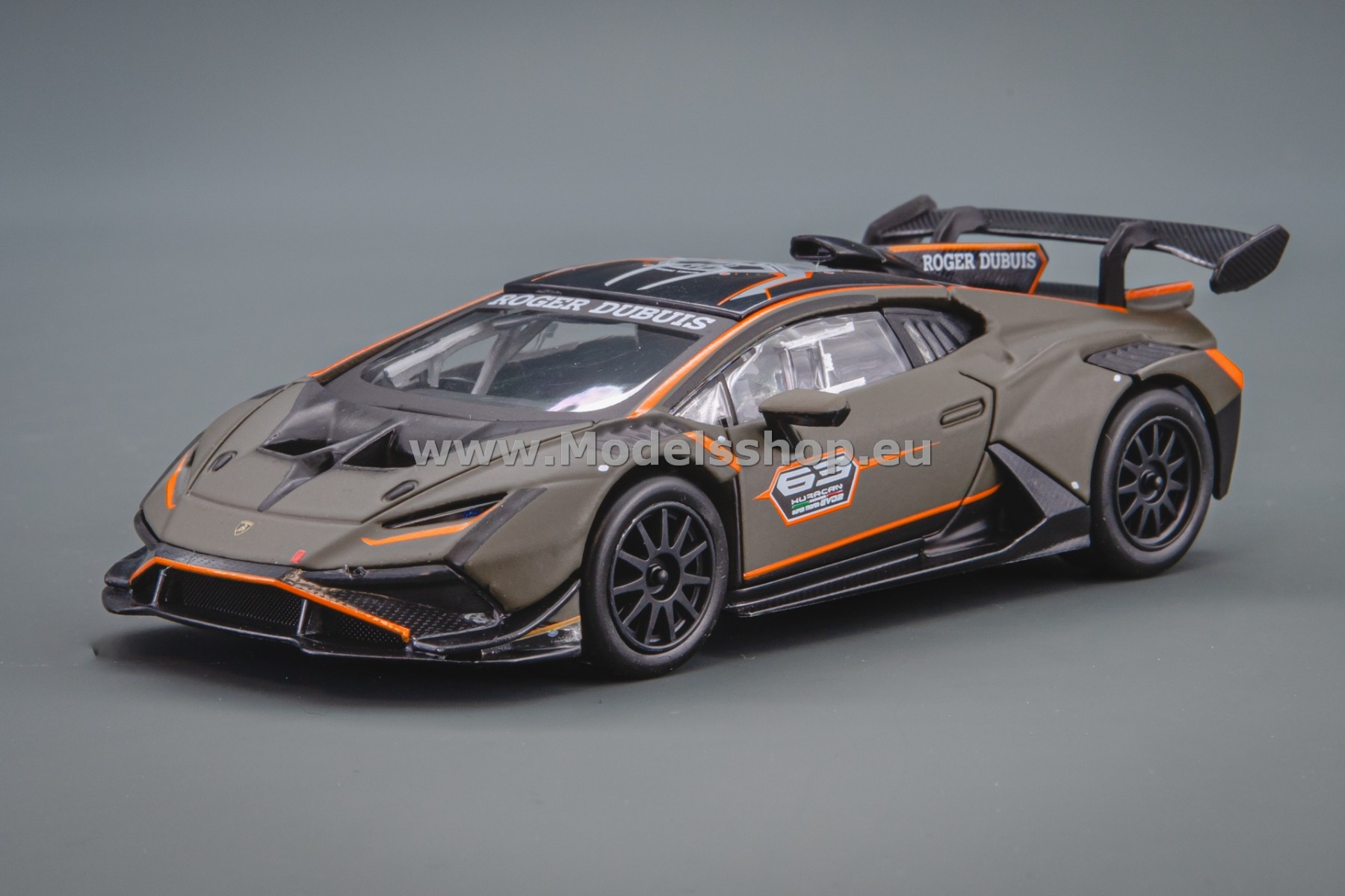 Bburago Lamborghini Huracan Super Trofeo Evo 2, No.63, Roger Dubuis