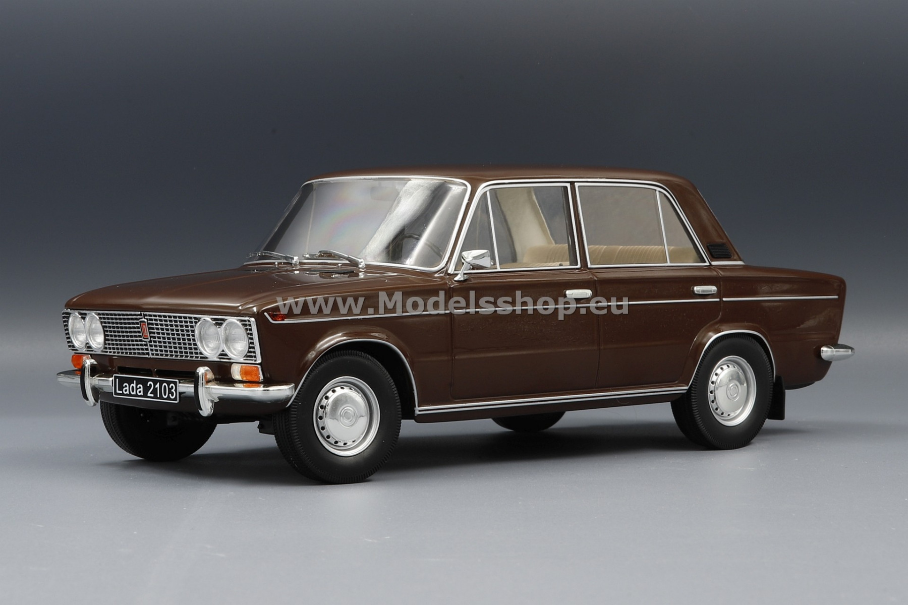 LADA VAZ-2103, 1975 /choclate brown with beige interior/