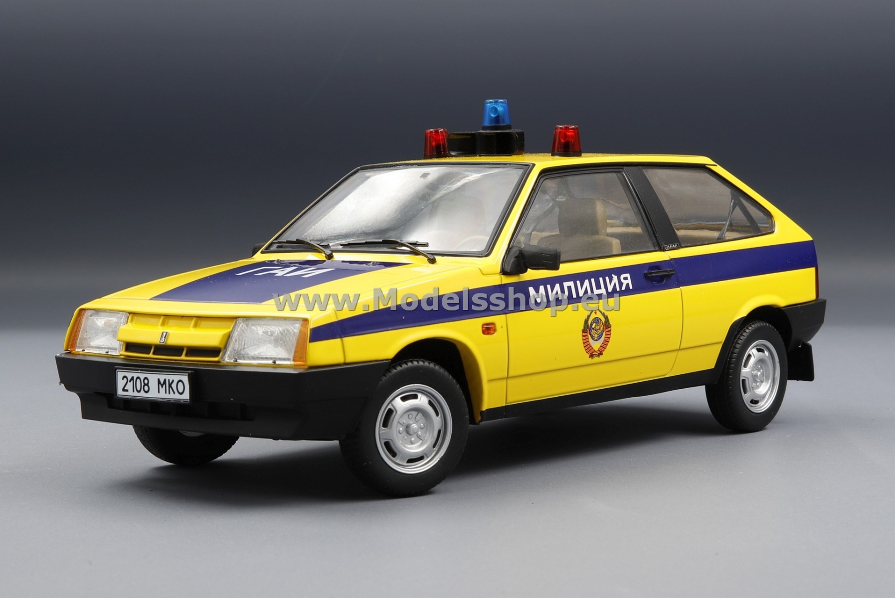 Lada 2108 Samara, 1984 GAI / Soviet Traffic police
