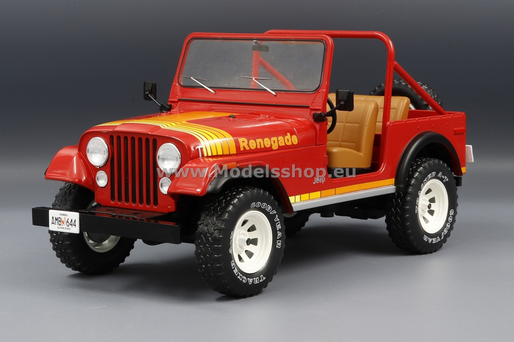 MCG 18110 Jeep CJ-7 Renegade, 1980 /red/