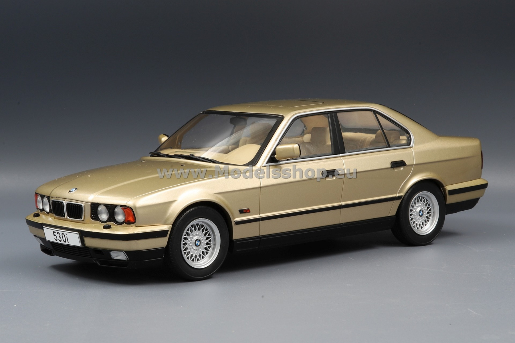 BMW 5-series (E34), 1992 / beige-metallic/