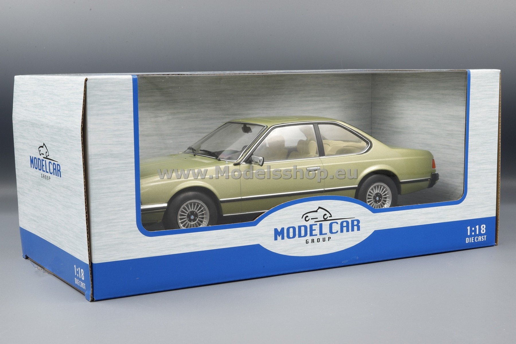 【未使用】BMW 6シリーズ　635　(E24) ミニカー 1/18 ソリド 1/18 BMW 635 CSI (E24) 1984 ETCC #6 オレンジ