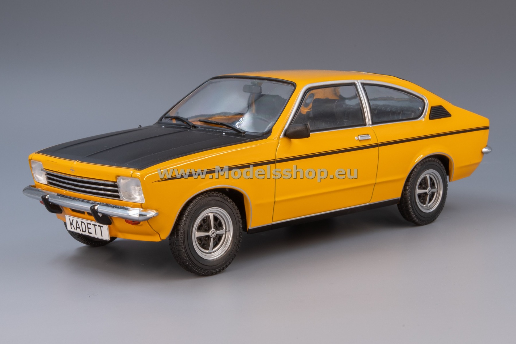 MCG 18191 Opel Kadett C Coupe SR, 1975 /dark yellow - black/